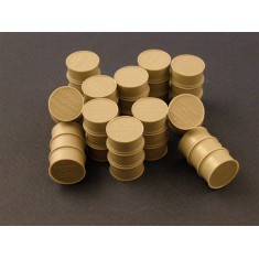 1/35 WWII German Fuel Drums (200L) (12pcs)
