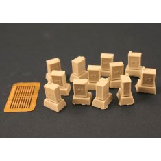 1/35 2-Gallon British "POW" Canisters (12pcs)