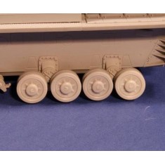 1/35 WWII German PzKpfw.IV Road Wheels for Dragon kits (Ausf. A-D) (20 External Wheels)