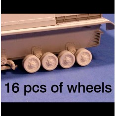 1/35 WWII German PzKpfw.IV Road Wheels for Dragon kits (Ausf. H-J)