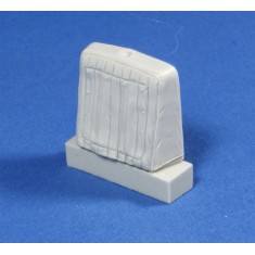 1/35 Cooler Mask with Canvas Cover for WWII German SdKfz.7