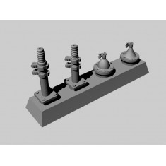1/35 WWII No19 British Antenna set for AFV
