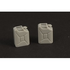 1/35 WWII German 20l Canisters (Late Pattern, 12pcs)