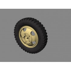 1/35 Ford Maultier Road Wheels (Gelande Pattern)