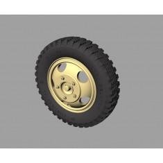 1/35 Germany Ford 3000 Road Wheels (Gelande Pattern)