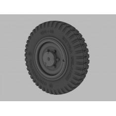 1/35 Sd.Kfz 221/222 Road Wheels (Late Pattern)