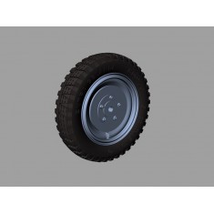 1/35 German Kfz.13 Road Wheels Set (Late Pattern)