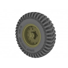 1/35 British Humber Mk.I Road Wheels Set (Dunlop Pattern)