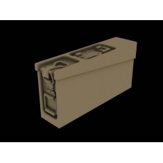 1/35 German MG34/42 Metal Ammo Boxes (12pcs)