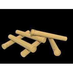 1/35 Metal Ammo Containers for 88mm KwK43 (12pcs)