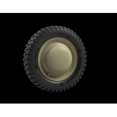 1/35 VW Typ 82 ''Kubelwagen'' Road Wheels with Protective Cap (Initial)