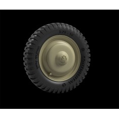 1/35 VW Typ 82 ''Kubelwagen'' Road Wheels with Protective Cap (Early)