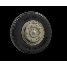 1/35 234 Road Wheels (Deka Commercial) for Mini Sd.Kfz Art Kits