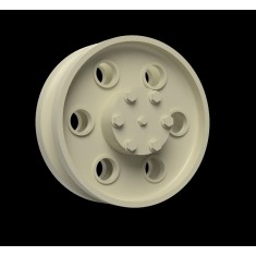 1/35 Steel Return Rollers for StuG III Alkett From 01.44
