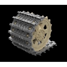 1/35 Entwicklungfahrzeug E-25 Tracks & Correct Drive Wheels