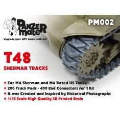 1/35 T48 Sherman Tracks