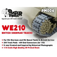 1/35 WE210 British Sherman Tracks