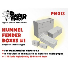 1/35 Hummel/Nashorn Fender Box (Wide) #1 (5pcs)