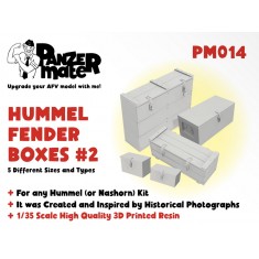 1/35 Hummel/Nashorn Fender Box (Narrow) #2 (5pcs)