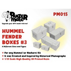 1/35 Hummel/Nashorn Fender Box (Dual) #3 (6pcs)