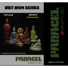 1/35 Asian Buddhas (6 statues) 