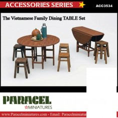 1/35 Vietnamese Family Dining Table Set