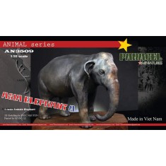 1/35 Asian Elephant Ver. A (resin female elephant)