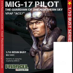 1/10 Bust - Vietnam AF MiG 17 Pilot (Ace 7)