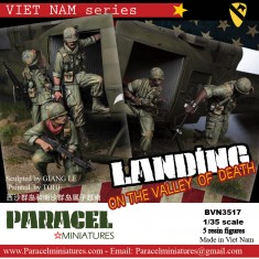 1/35 Vietnam War US Helicopter Riders "Landing on the Valley of Death" (5 figures)