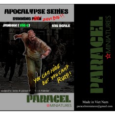 1/35 Post-Apocalyptic - Running Zombie C