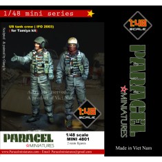 1/48 US Tank Crew, OIF 2003 for Tamiya kits (2 figures)