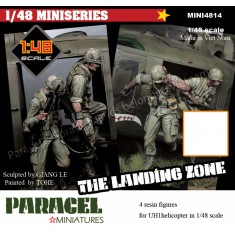 1/48 The Landing Zone - Vietnam War UH Helicopter Huey Crews (4 figures)