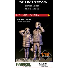 1/72 Children of Peace - Kids Salute, Eastern Europe (2 figures)