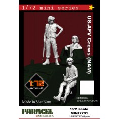 1/72 US AFV Crews, NAM (3 figures)