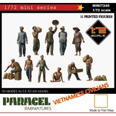 1/72 Vietnamese Civilians (11 figures)