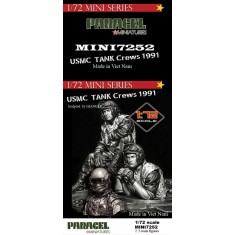 1/72 USMC Tank Crews 1991 (2 figures+1 bust)