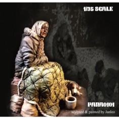 1/35 Post-Apocalyptic Survivor/Homeless People - Elza