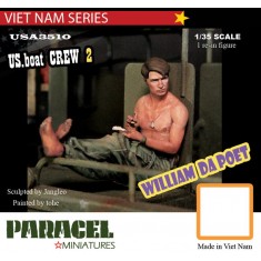 1/35 Vietnam US PBR Crew #2 (Wiliam da POET) for BOAT/AFV/Tanks