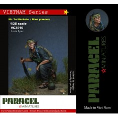 1/35 Vietnam Series - Viet Cong Mine Planner Mr. Tu Machete