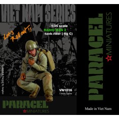 1/35 North Vietnam Army (NVA) Tank Rider #C - Radio Man Vol.2 