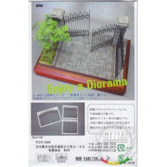 1/35 Iron Fence and Gate - Paper kit