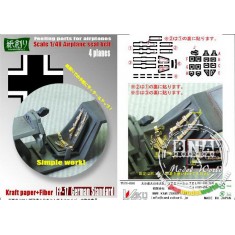 1/48 German Aircraft Standard Seat Belt (for 4 Planes)