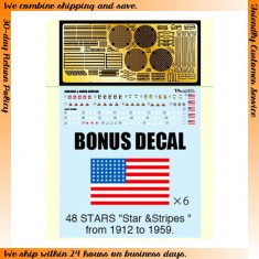 1/35 WWII US Army Airborne/Armoured Div. Gear set w/Decals