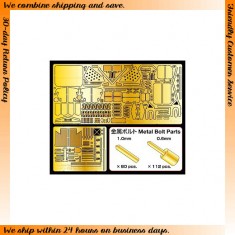 1/35 SdKfz.232(8 rad) PE set incl. 2 Type Bullet Proof Bolts for Tamiya kit