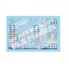 1/35 AFRIKA KORPS DAK Decal Set