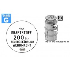 1/35 Fuel Drum Lids Set Type G 1944