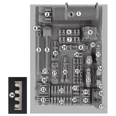 1/35 Panzerkampfwagen IV Ausf.F/G Detail Set for Tamiya #35374 #35378 #25208
