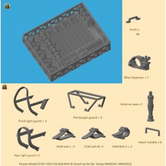 1/35 M36/M10 Detail Parts Set for Tamiya #35390/35350