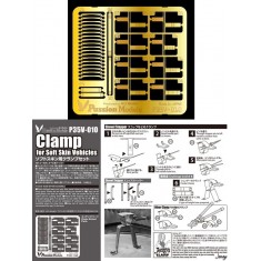 1/35 Jenny's Clamp Set for Soft Skins Vehicles (1 Photo-Etched sheet)