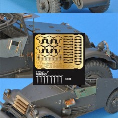 1/35 M3A1 Scout Car Bonnet Catch Set for Tamiya kit #35363